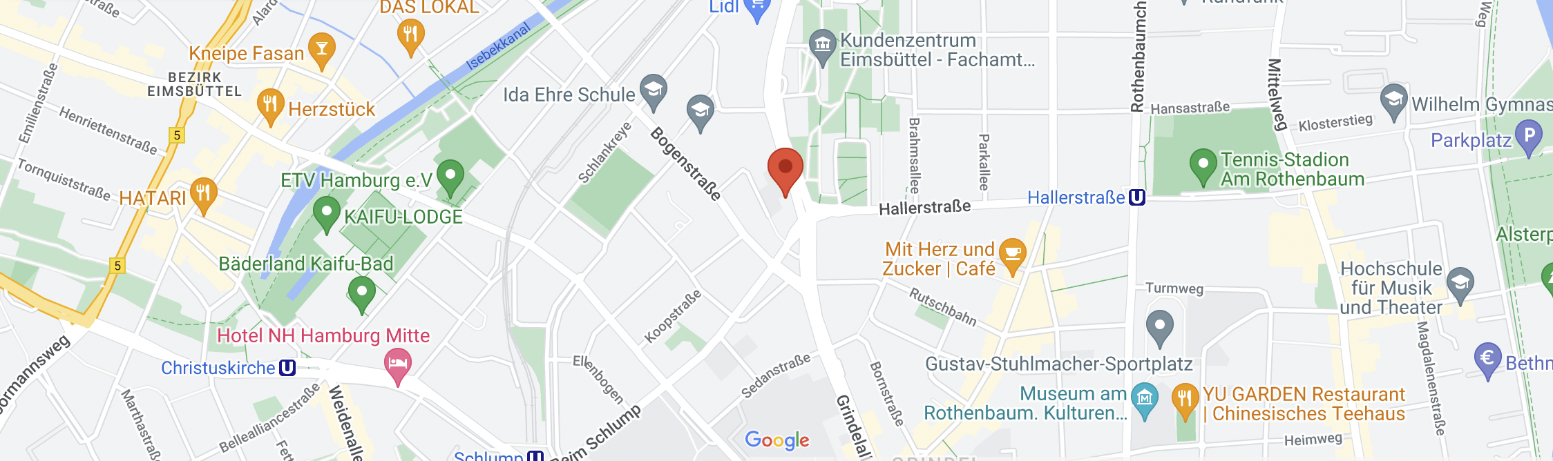 Google Maps Standort